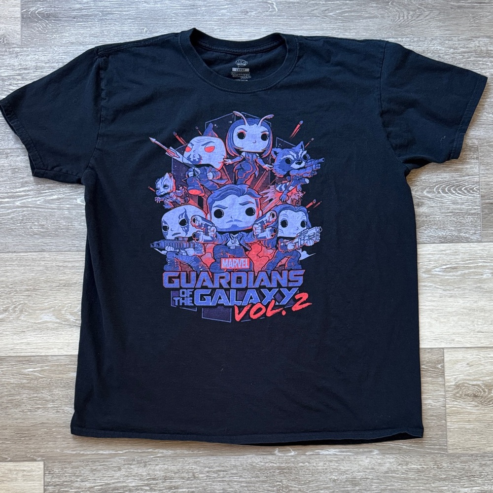 Marvel Black Guardians of the Galaxy Vol. 2 Graphic Tee